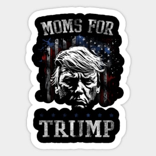 Moms for Trump 2024 Sticker